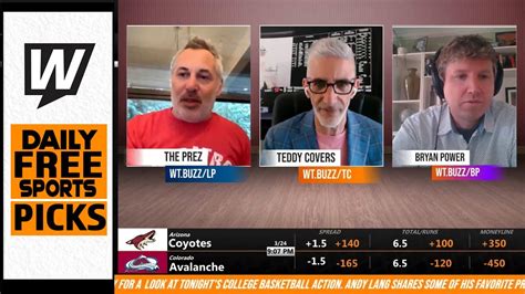 free sports picks for tonight.